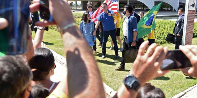 Jair Bolsonaro em Brasília