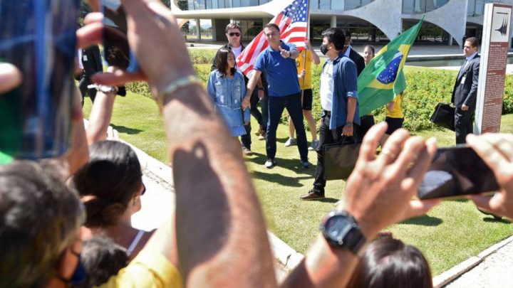 Jair Bolsonaro em Brasília