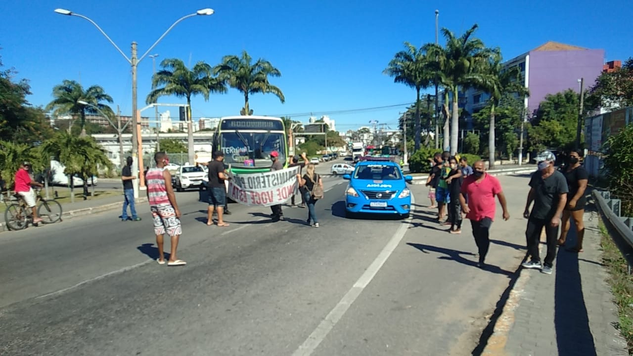 Protesto de RPAs em Campos-RJ
