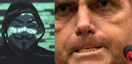 Bolsonaro x Anonymous