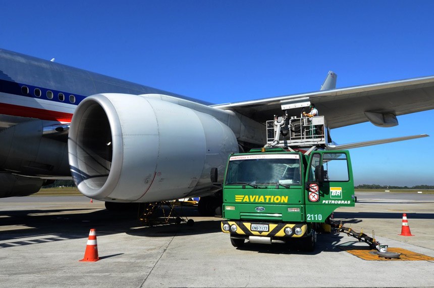 Combustível de aviação da Petrobfras