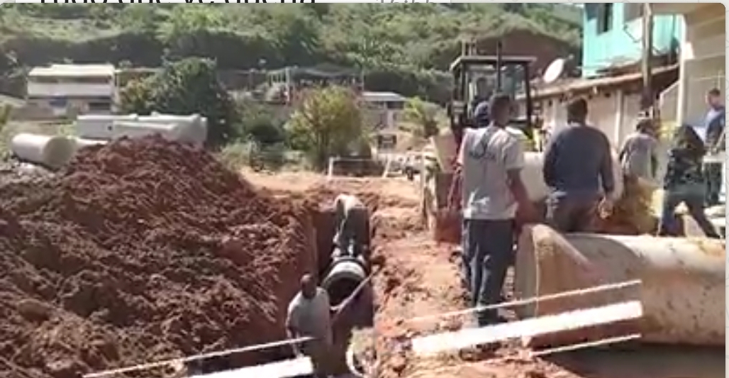 Obras financiadas pela Caixa Econômica em Varre-Sai