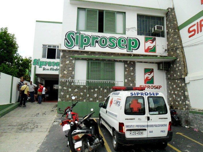 Sede do Siprosep em Campos-RJ