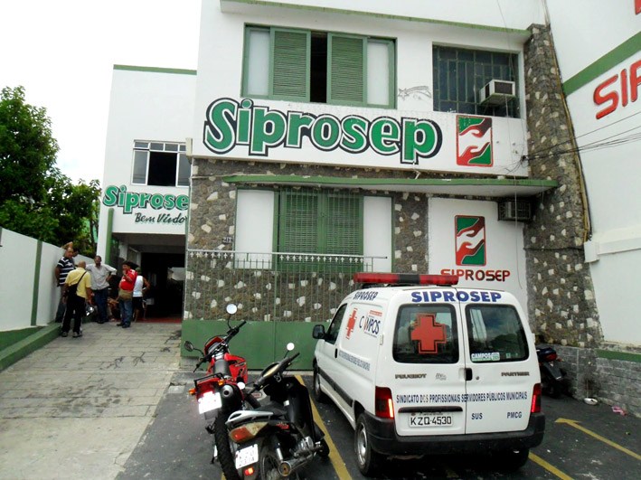Sede do Siprosep em Campos-RJ