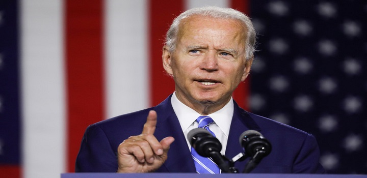Biden precisava de 2.374 delegados e obteve mais de 3.500