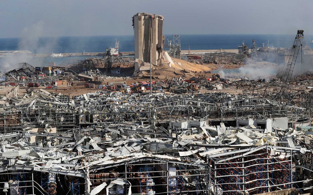 Explosão em Beirute