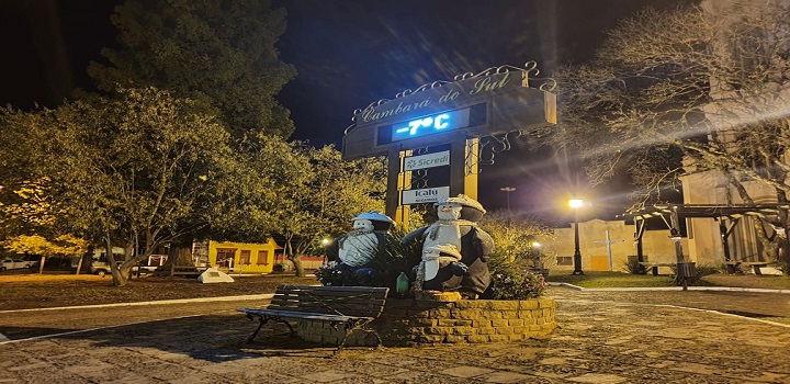 Onda de frio no Brasil