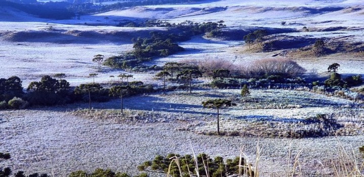 Onda de frio chegou nesta quinta