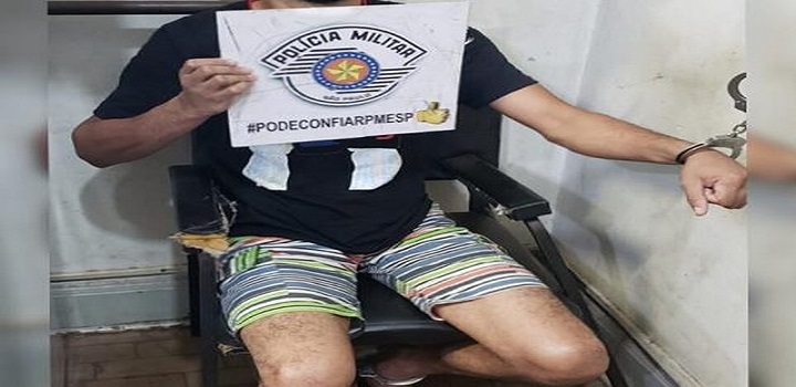 Suspeito foi abordado e preso em Mirassol (SP) após denúncia de estupro