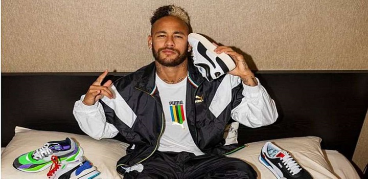 Puma fecha contrato com Neymar