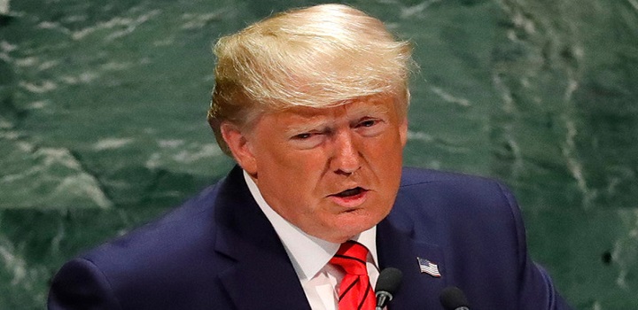 Trump ataca a China em assembleia da ONU