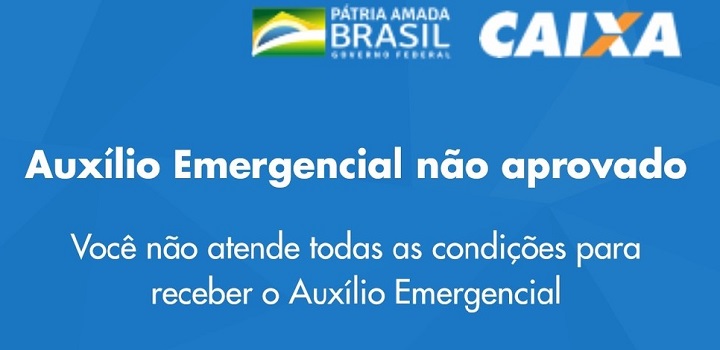 Candidatos solicitam auxílio emergencial