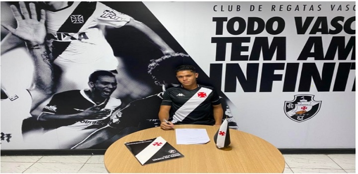 Lucas Chagas assina com o Vasco