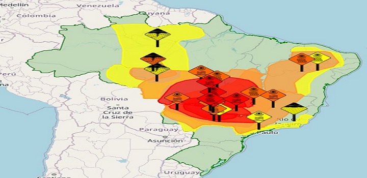 Inmet alerta para risco de morte por onda de calor