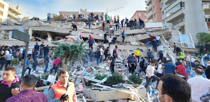 Terremoto no mar Egeu
