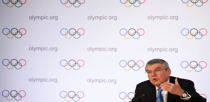 Thomas Bach cometa sobre manifestações