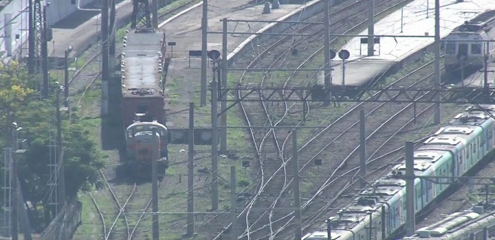 Trem sequestrado