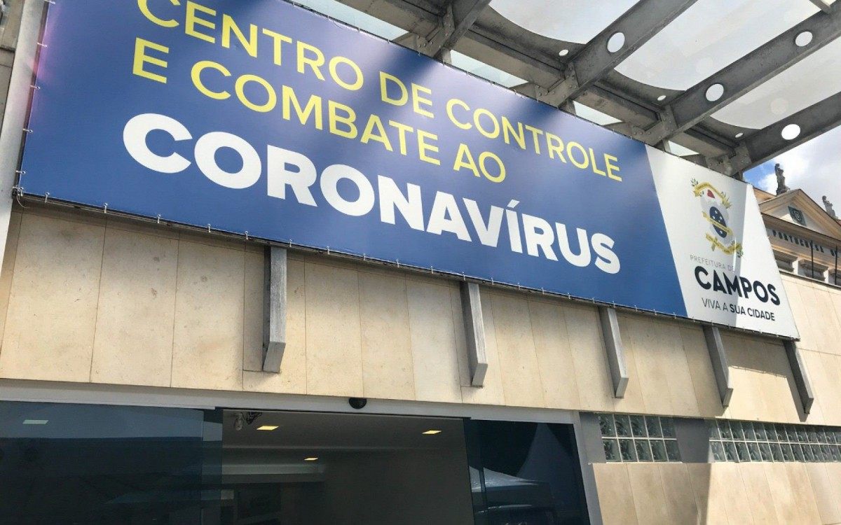 Centro de Combate à Covid em Campos