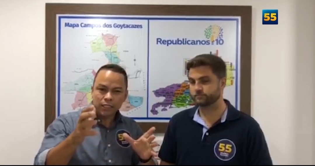 Wladimir Garotinho e pastor Anderson Matos