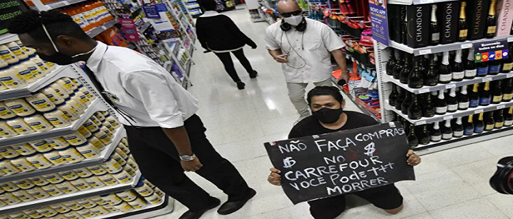 Manifestação Carrefour