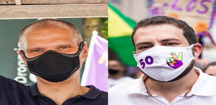 Covas e Boulos 2 turno