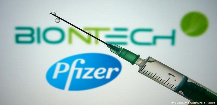 Pfizer Biontech vacina Covid 19
