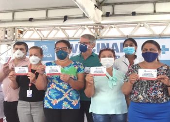 Ao todo, serão 81.400 doses de vacina contra a Covid-19 aplicadas nas 50 cidades da área de cobertura da Inter TV nas regiões Serrana, dos Lagos, Metropolitana, Baixada Litorânea, Norte e Noroeste fluminenses.