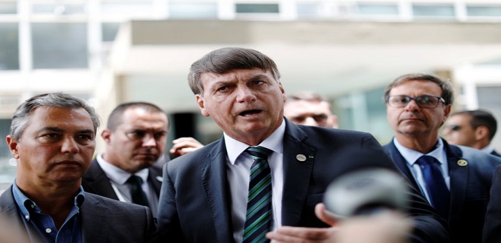 Jair Bolsonaro leite condensado imprensa
