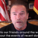 Schwarzenegger compara invasão do Capitólio a episódio nazista da Noite dos Cristais