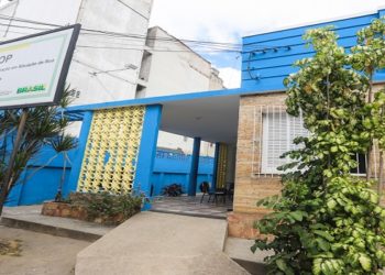 secretário de Desenvolvimento Humano e Assistência Social, Rodrigo Carvalho em visita neste domingo(03) ao Centro Pop