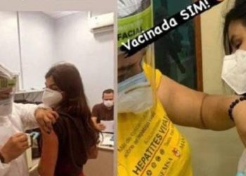 Recém-formadas em medicina e vacinadas, as gêmeas ricas Gabrielle Kirk Lins e Isabelle Kirk Lins