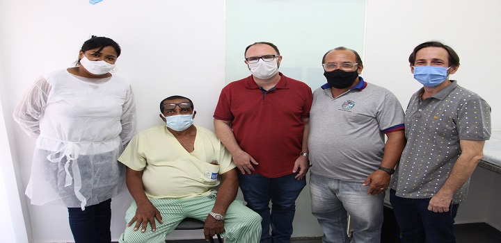 Vacinação em Porciuncula