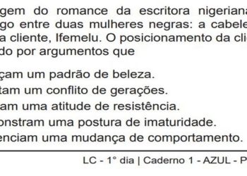 Gabarito Enem racismo