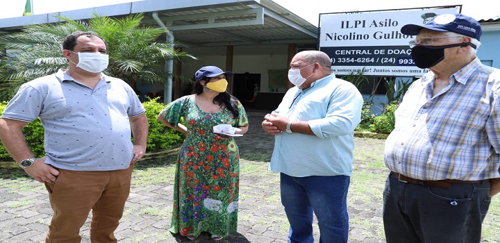 Rosane Félix visita Instituições de Longa Permanência de Idosos (ILPIs) nos municípios de Resende e Paty do Alferes.