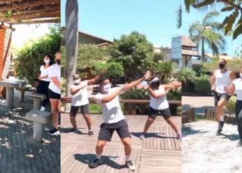 Zumba São João da Barra, Élida e Jhonatan Martins