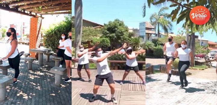 Zumba São João da Barra, Élida e Jhonatan Martins