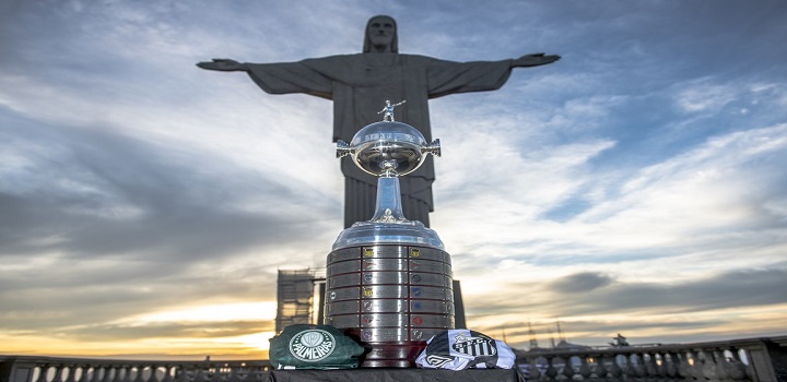 Taça Libertadores chega ao Cristo Redentor