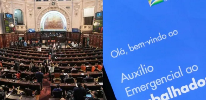 deputados estaduais da Assembleia Legislativa do Rio (Alerj) aprovaram nesta terça-feira (23) a criação de um auxílio emergencial de até R$ 300 no estado do Rio