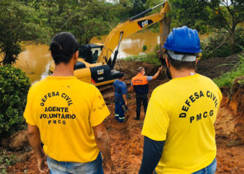 Equipe da Defesa Civil de Campos-RJ