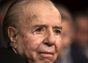 Ex-presidente da Argentina Carlos Menem