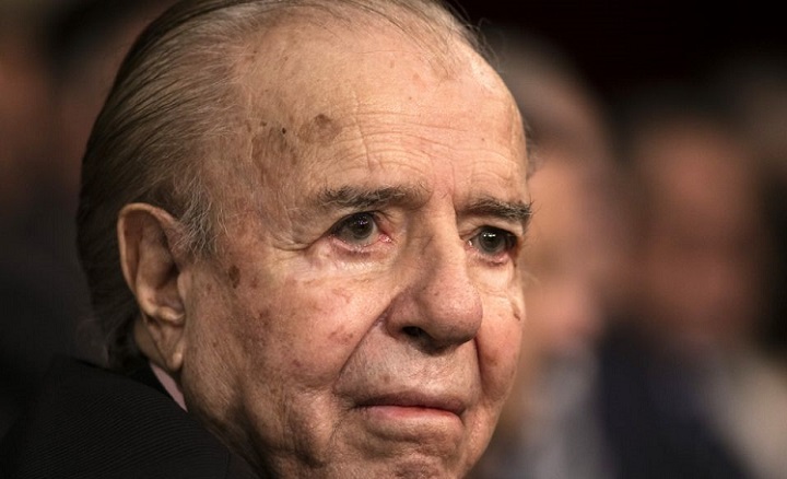 Ex-presidente da Argentina Carlos Menem
