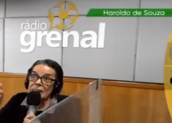 Haroldo de Souza, da Rádio Grenal, ainda disse: "Moreno, cidadão de cor, numa boa"