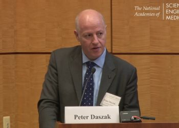 Especialista da OMS - Peter Daszak