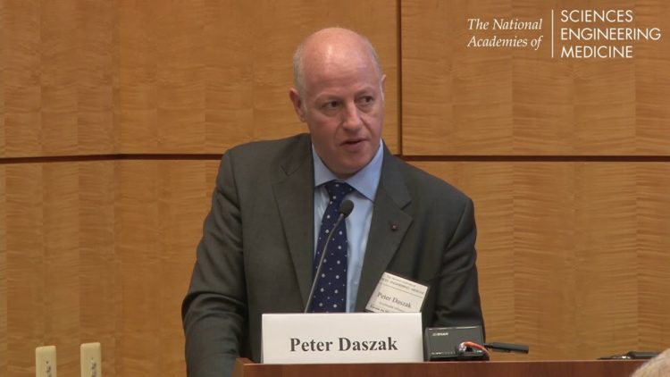 Especialista da OMS - Peter Daszak