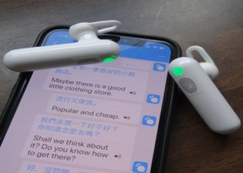 fone de ouvido Bluetooth Timekettle WT2 Edge
