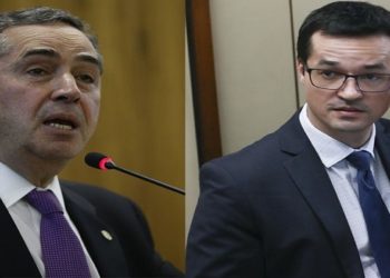 Luis Roberto Barroso e Deltan Dallagnol
