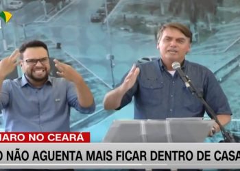 Bolsonaro visita Ceará e defende fim das medidas restritivas