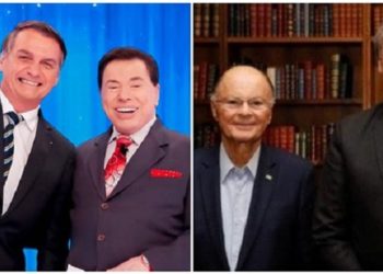 presidente Jair Bolsonaro é muito próximo de Edir Macedo e de Silvio Santos