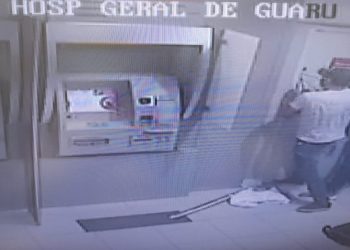 aSSALTO A CAIXA ELETRONICO DO HGG