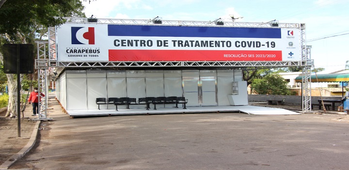 Prefeitura de Carapebus pagou R$ 1.352.698,00 pela montagem e manutenção do hospital de campanha pelo prazo de três meses